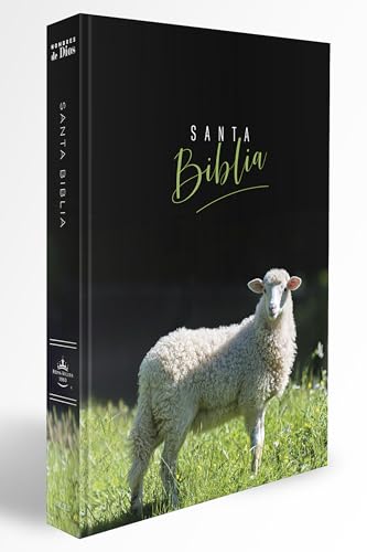 Biblia Rvr 1960 Letra Grande, Manual, Tapa Dura Con Nombres De Dios, Cordero De Dios / Spanish Bible Rvr 1960 Handy Size, Lp, Hc With Names Of God, La
