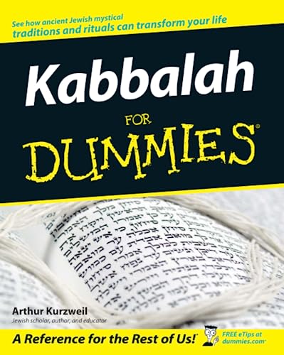 Kabbalah For Dummies [Lingua Inglese]