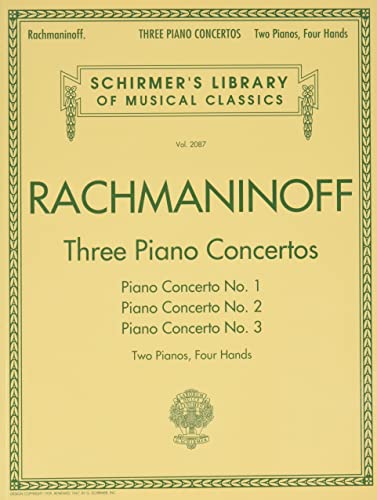 Three Piano Concertos: Two Pianos, Four Hands