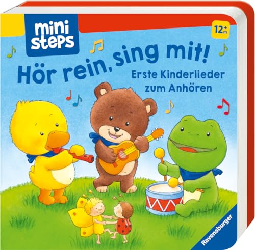 Ministeps: Hör Rein, Sing Mit! Erste Kinderlieder Zum Anhören.: Ab 12 Monaten