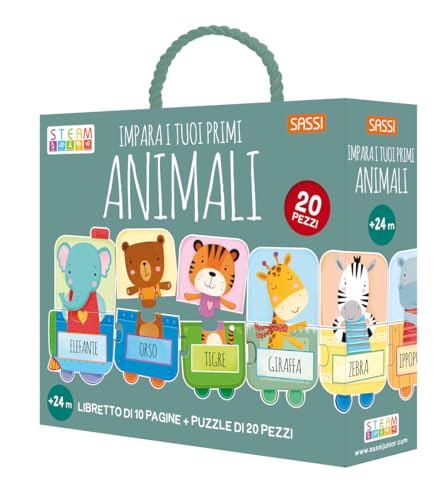 Impara I Tuoi Primi Animali. Ediz. A Colori. Con Puzzle