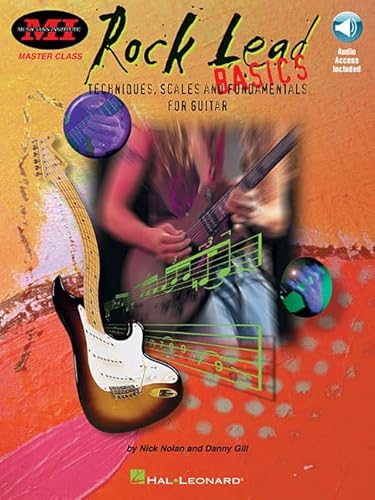 Rock Lead Basics Master Class Series Libro / Audio Online: Techniques, Scales And Fundamentals For Guitar