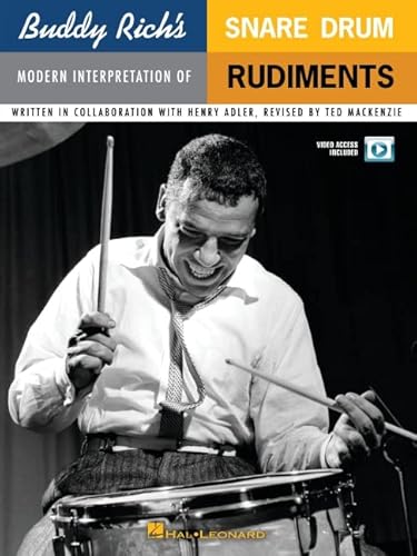 Buddy Rich'S Modern Interpretation Of Snare Drum Rudiments: Book/Online Video Pack