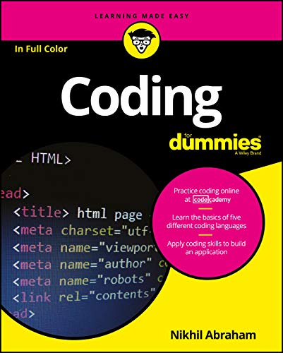 Coding For Dummies [Lingua Inglese]