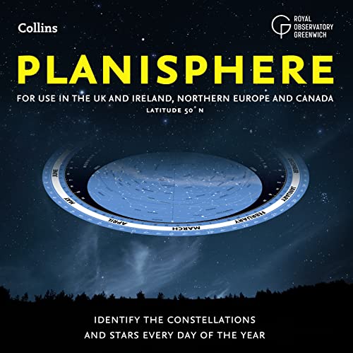 Planisphere: Latitude 50°N – For Use In The Uk And Ireland, Northern Europe And Canada [Lingua Inglese]: Latitude 50°N – For Use In The Uk And Ireland