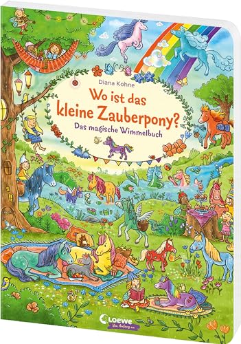 Wo Ist Das Kleine Zauberpony?: Das Magische Wimmelbuch - Beschäftigung Für Kinder Ab 3 Jahren - Hilft Gegen Langeweile Zu Hause Oder Unterwegs!