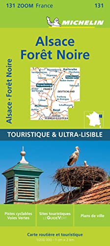 Foret Noire , Alsace 11131 Carte Zoom Michelin Kaa: Map