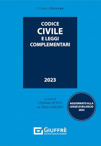 Codice Civile E Leggi Complementari