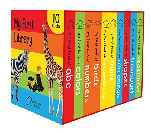 My First Library: Boxset Of Board Books For Kids