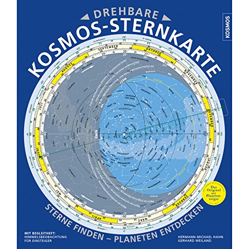 Drehbare Kosmos-Sternkarte: Sterne Finden - Planeten Entdecken