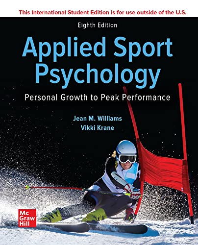Ise Applied Sport Psychology: Personal Growth To Peak Performance