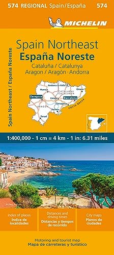 Carta Stradale. Spagna/ Aragona Catalogna: Map: 574