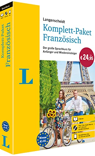 Langenscheidt Komplett-Paket Französisch: Der Große Sprachkurs Für Anfänger Und Wiedereinsteiger - Mit Cds, Mp3-Download Und Vokabeltrainer-App
