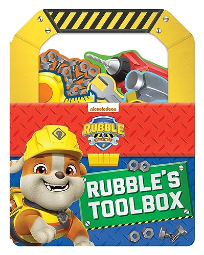 Paw Patrol: Rubble’S Toolbox: Illustrated Carry Along Tabbed Board Book For Children Aged 3 And Over. The Perfect Present For Paw Patrol And Rubble &
