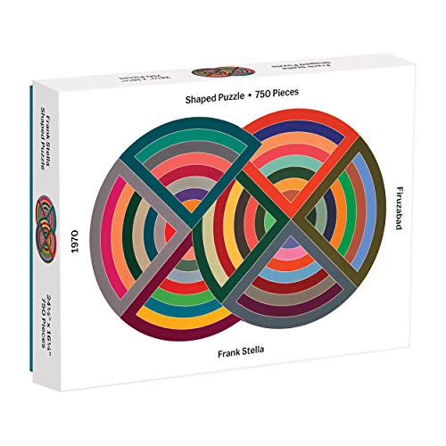 Galison Mudpuppy Moma Frank Stella 750 Piece Shaped Puzzle