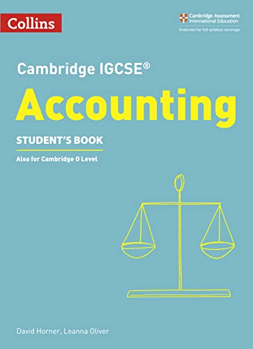 Cambridge Igcse™ Accounting Student'S Book