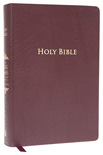 Holy Bible: King James Version, Study Bible, Burgundy Bonded Leather