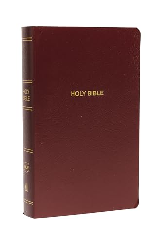 Holy Bible: New King James Version, Burgundy, Leatherflex, Gift And Award, Red Letter Editon