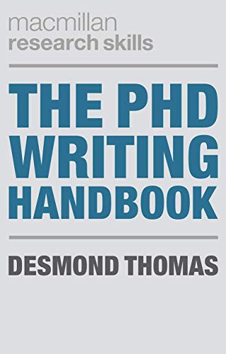 The Phd Writing Handbook
