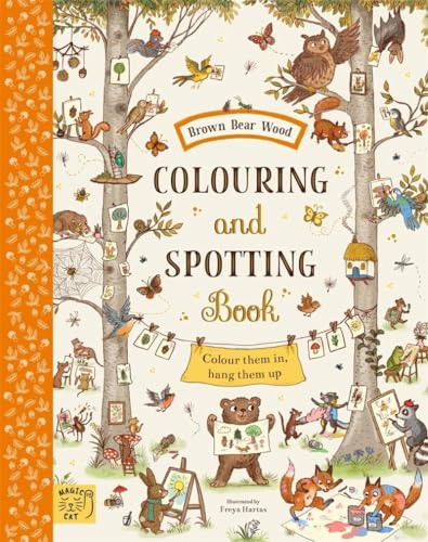 Brown Bear Wood: Colouring And Spotting Book