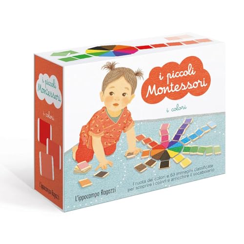 I Colori. I Piccoli Montessori. Ediz. A Colori. Con 63 Carte. Con Ruota Dei Colori