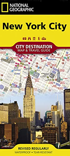 National Geographic Destination City Map New York City [Lingua Inglese]
