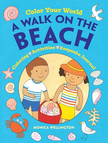 A Walk On The Beach: Coloring, Activities & Keepsake Journal