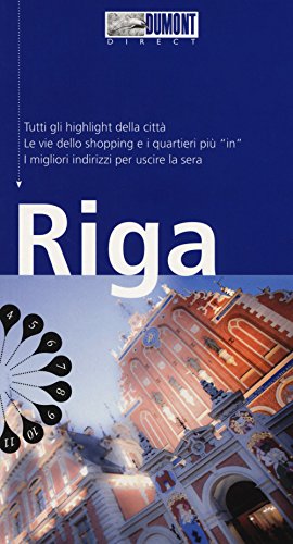 Riga. Con Carta Geografica Ripiegata