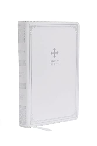 Holy Bible: New Revised Standard Version, Catholic Bible, Standard Personal Size, Red, Leathersoft, Comfort Print
