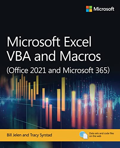 Microsoft Excel Vba And Macros (Office 2021 And Microsoft 365)