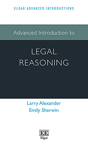 Advanced Introduction To Legal Reasoning