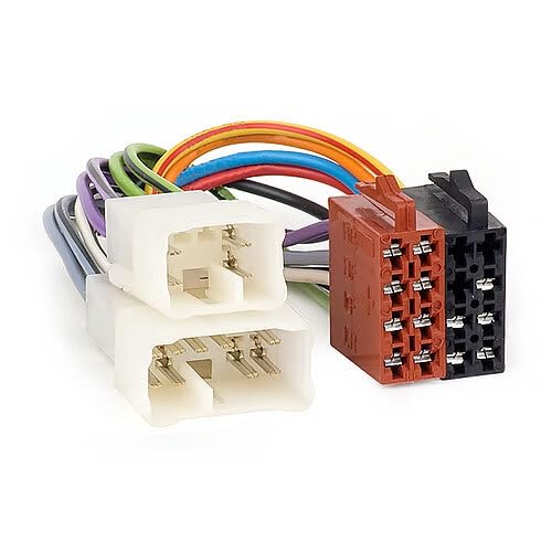 Audioproject A228 - Cavo Iso Per Autoradio Quadlock Set Su Iso + Adattatore Antenna Radio Fakra Su Iso Compatilibe Con: : Toyota Auris Aygo Yaris Coro