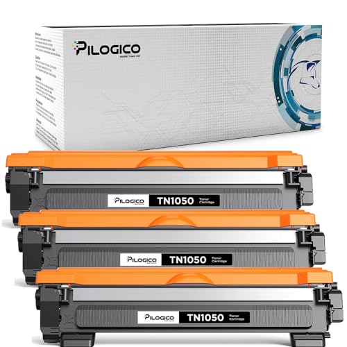 Pilogico 3 Toner Compatibili Con Brother Tn1050 Tn-1050 Tn-1000 Per Stampanti Brother Dcp-1510 Dcp-1512 Dcp-1612W Dcp-1610W Dcp-1616Nw Hl-1210W Hl-111