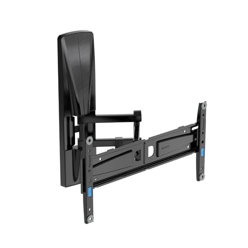 Meliconi, Slimstyle Extra Xdr200400, Supporto Tv Parete 32''-65'', Vesa 200-300-400 X 200 E 400 In Verticale, Portata Max 30 Kg, Adatto Anche A Pareti