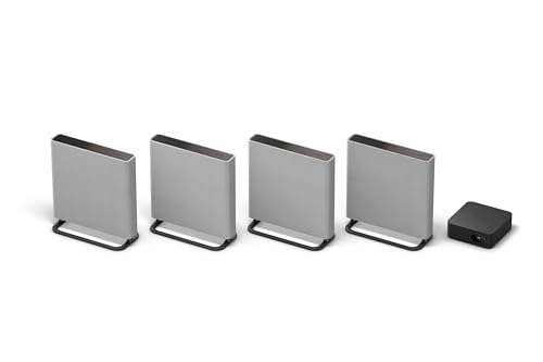 Sony Bravia Theatre Quad – Dolby Atmos®, Home Theatre 4 Speaker System Per Tv, Dts:X, Wi-Fi®, Bluetooth®, 360 Spatial Sound Mapping, Hi Res Audio, Gri