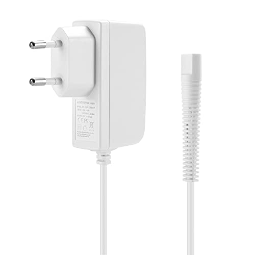 Aukru 12V Caricabatterie Alimentatore Per Braun Series 3 5 7 9 Epilatore Silk-Épil Epilatore Per Braun Silk-Épil 3-170, Silk-Expert Pro 5, Silk-Épil 9