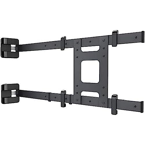 Meliconi Space System The Shape, Supporto Tv Parete A Bandiera, Staffa Per Tv Di Design Da 55" A 82", Rotazione 90°, Attacco Vesa 200-300-400-600, Por
