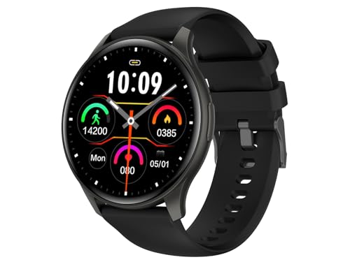 Trevi T-Fit 235 A Smartwatch Con Display 1.43" Amoled, Orologio Smart Con Funzione Chiamata Wireless, Controllo Allenamento Fisico E Stato Benessere,