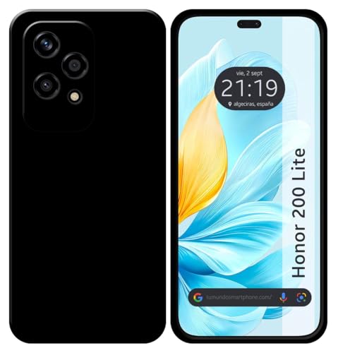 Custodia In Silicone Gel Tpu Nera Per Huawei Honor 200 Lite 5G
