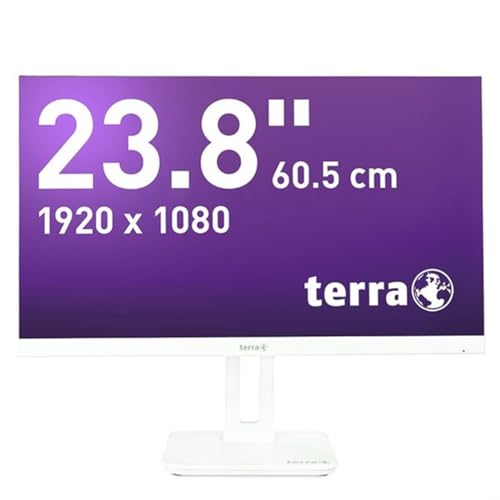 Terra Lcd 2465 W Pv White Monitor Pivot Usb-C Hdmi Displayport Bianco