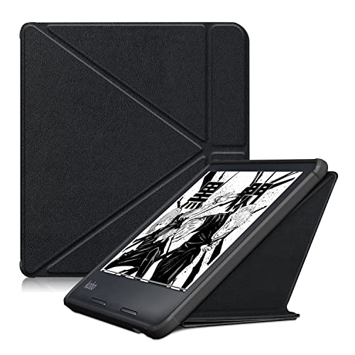 Heishayu Custodia Kobo Libra Colour (2024) / Kobo Libra 2 (2021) 7", Cover Auto Sonno/Sveglia,Nero