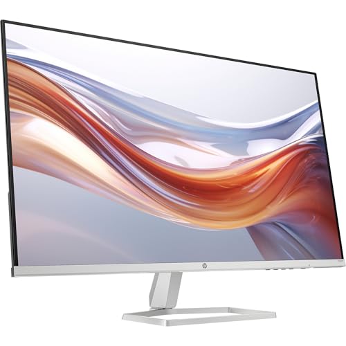 Hp 532Sf Monitor, Schermo Da 31,5" Fhd Ips Antiriflesso, Tecnologia Hp Eye Ease, Tempo Risposta 5 Ms Gtg Overdrive, Risoluzione 1920 X 1080, Software