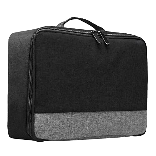 Borsa, Mini Borsa Per Proiettore Portatile, Borsa Per Proiettore Da 4 Pollici, Nero Grigio.