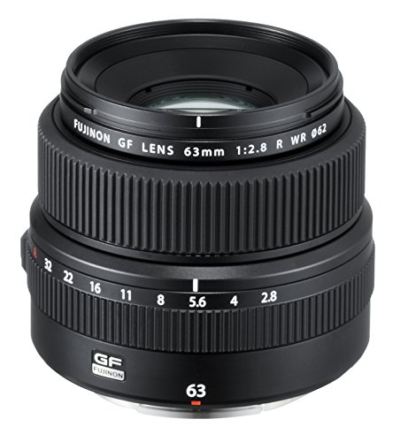 Obiettivo Ibrido Fuji Gf 63Mm F/2,8 R Wr Nero