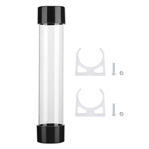Wendry Kit Serbatoio Raffreddamento Ad Acqua, Serbatoio Pompa Acqua Computer Pc, Serbatoio Cilindrico Trasparente Per Raffreddamento Acqua 240Mm