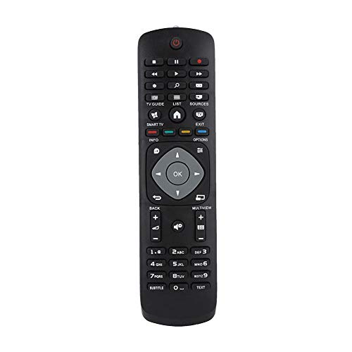 Telecomando Smart Tv, Basso Consumo Energetico Comodo Telecomando Smart Tv Multifunzione Per Philips Rm-L1220 Rc19002B Rc2031