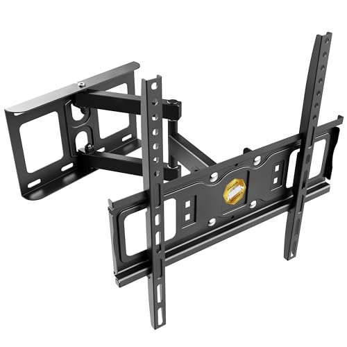 Ricoo Supporto Tv Parete S5144 Girevole Inclinabile Televisore 30-55" (76-140 Cm) Staffa Universale Televisione Led/Curvo Vesa 200 X 200-400 X 400