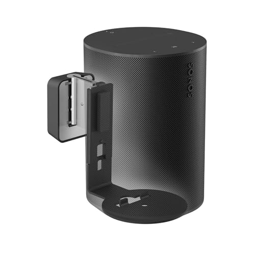 Vogel'S Swm 4111 Supporto Da Parete Per Altoparlanti Per Sonos Era 100, Max. 5 Kg, Inclinabile -30º/+30º, Orientabile Fino A 70º (Sinistra/Destra), Ne