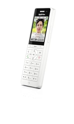 Fritz! Fon X6 Edition International Bianco - Cordless Dect Analogico, Full Duplex Hd, Display A Colori, Tante Funzioni Smart Home In Combinazione Frit