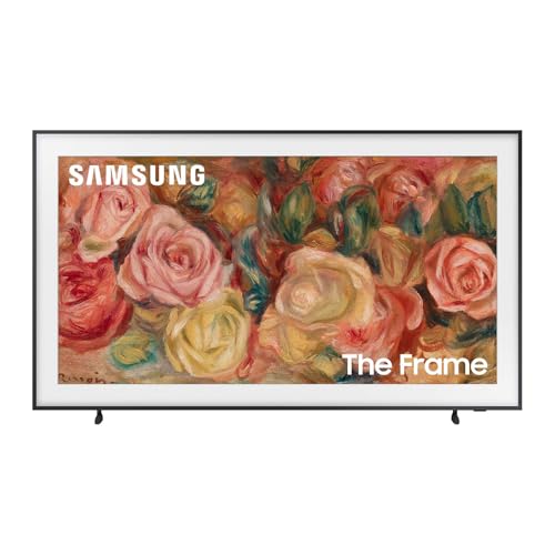 Samsung Tv Qe43Ls03Dauxzt Qled 4K, Smart Tv 43" Quantum Processor 4K, Frame Design, Dvbt-2, Q-Symphony & Dolby Atmos, Integrato Con Alexa, Compatibile